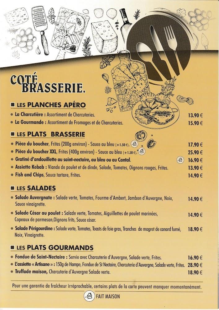 L'art-tisan - Menu Image 1